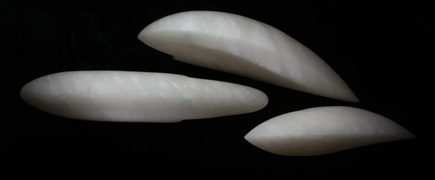 Translucent alabaster sculpture