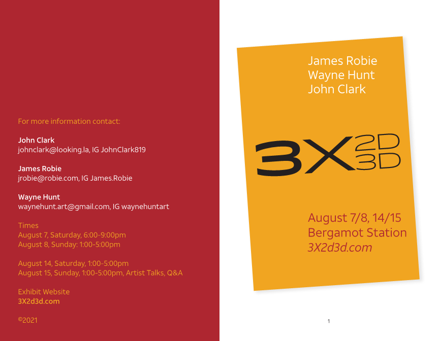3X2d3d exhibition catalog